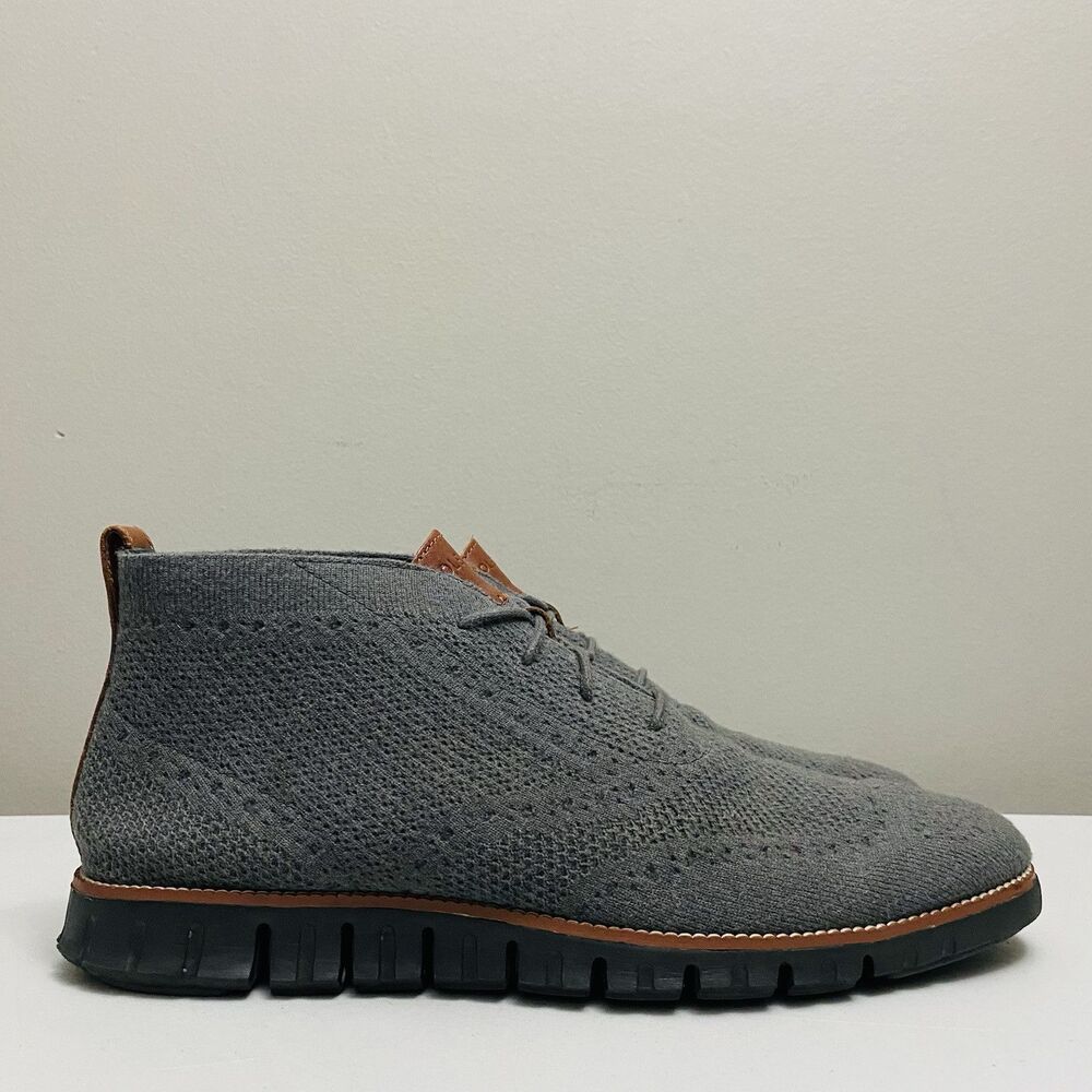 Cole Haan ZEROGRAND Stitchlite Wingtip Oxford Men's Casual Shoes C29426 Gray 13M - Picture 2 of 10